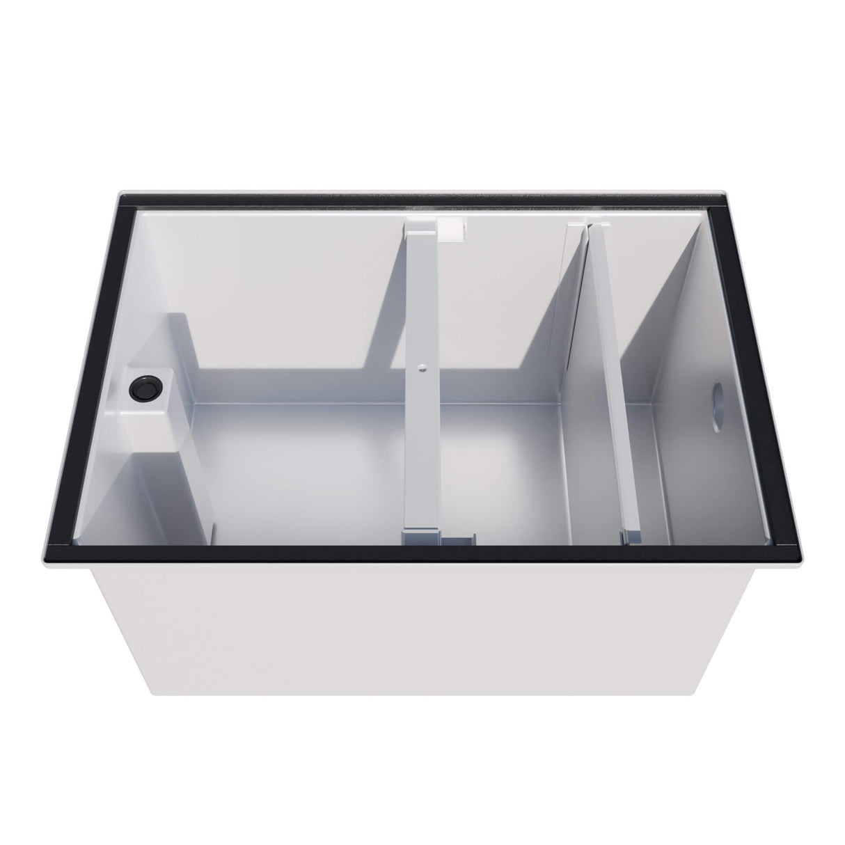 Commercial Grease Trap Epoxy Coated Steel 69 Litre Capacity - 15KGB