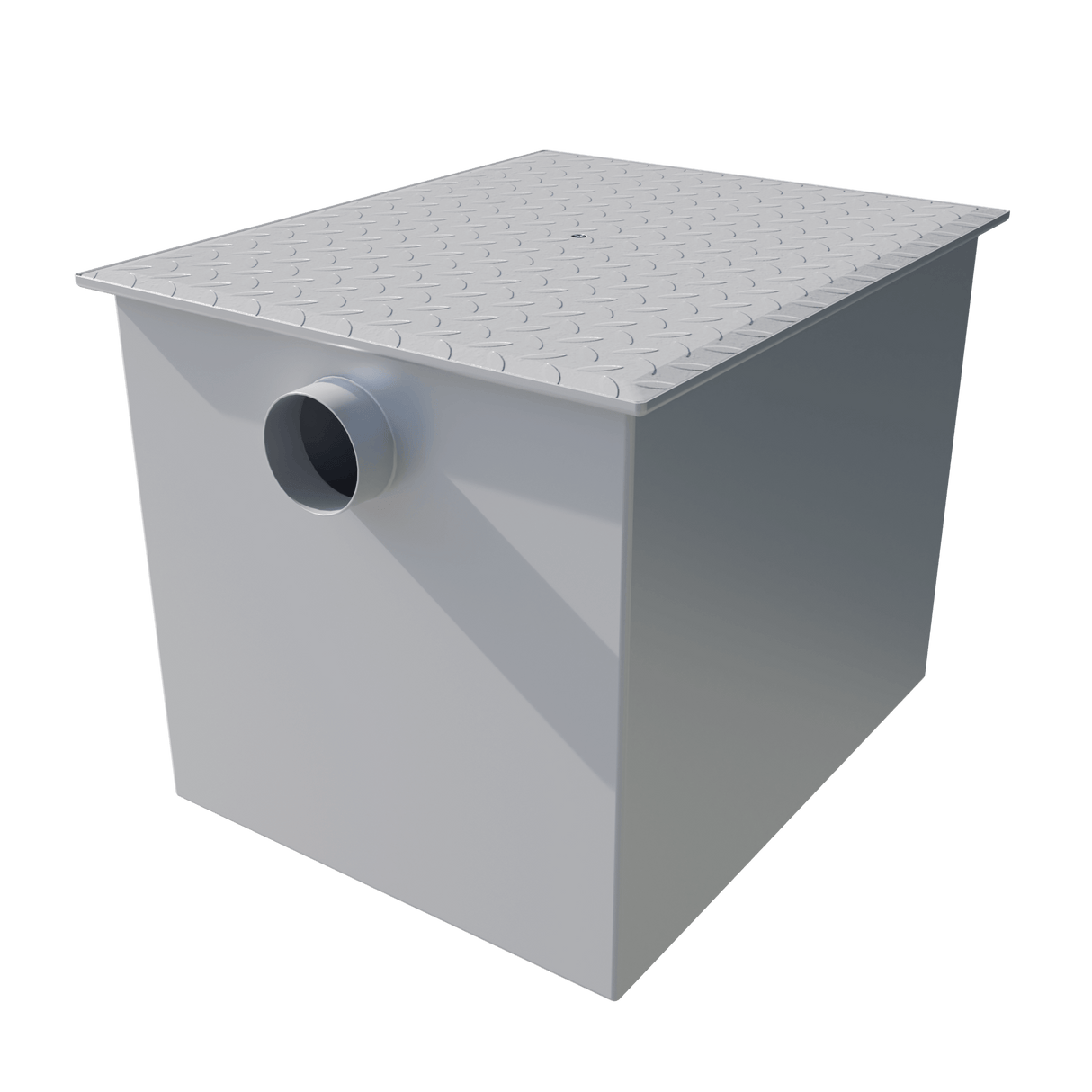 Commercial Grease Trap Epoxy Coated Steel 270 Litre Capacity - 50KGB