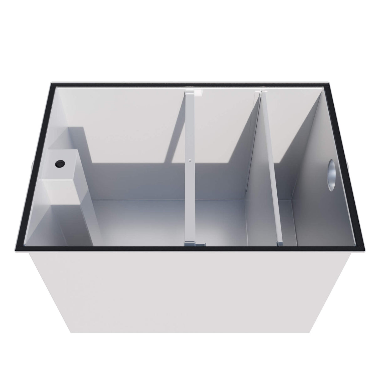 Commercial Grease Trap Epoxy Coated Steel 335 Litre Capacity - 75KGB