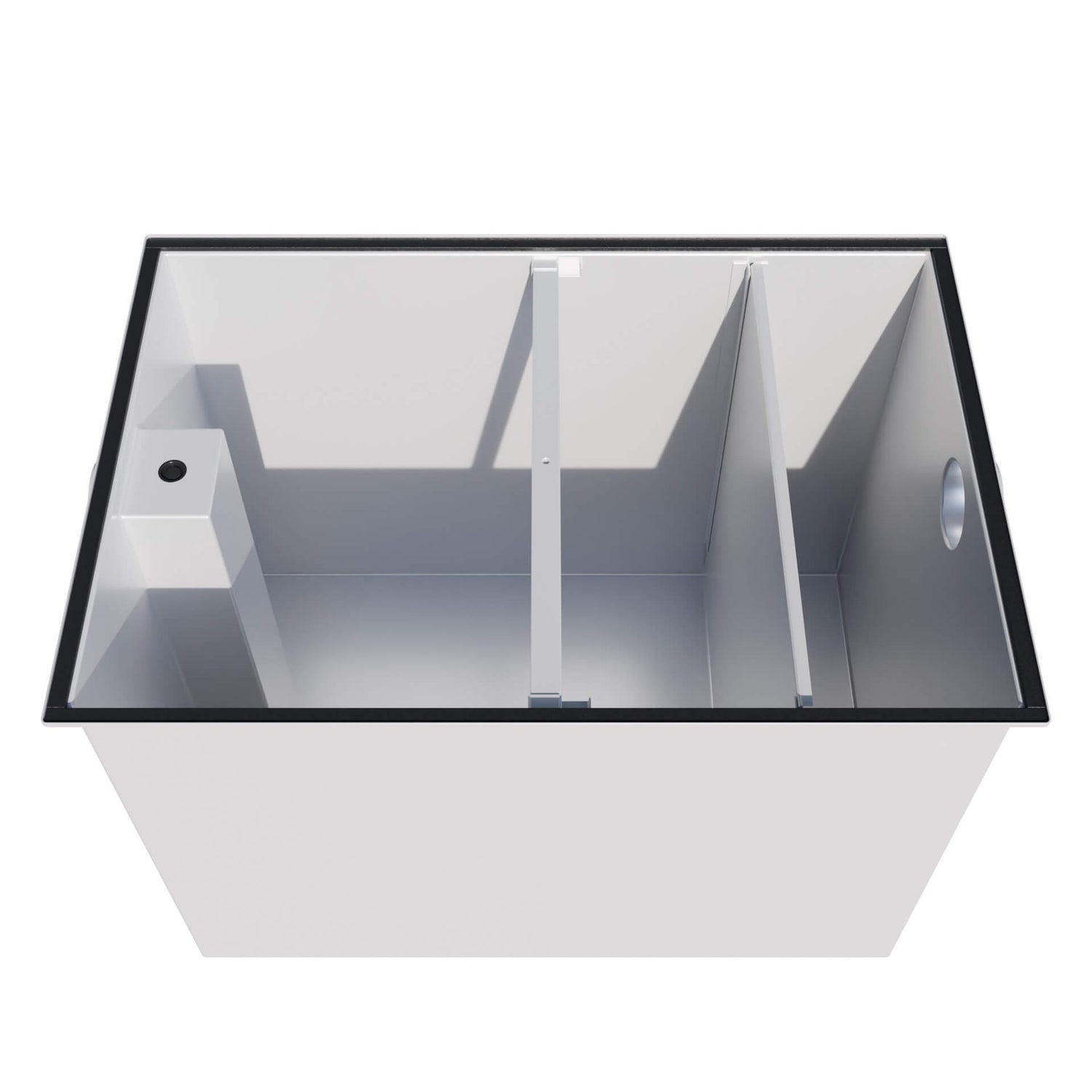 Commercial Grease Trap Epoxy Coated Steel 335 Litre Capacity - 75KGB