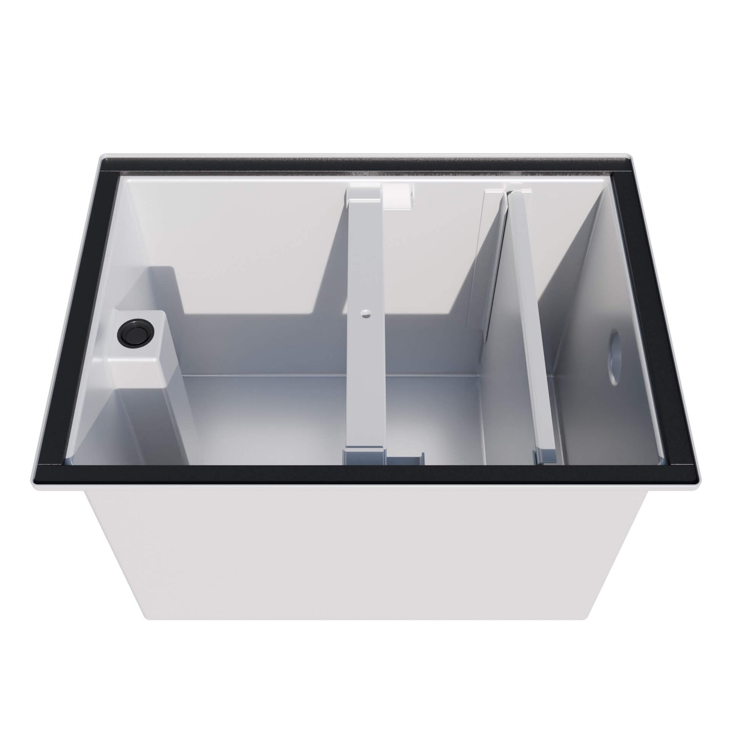 Commercial Grease Trap Epoxy Coated Steel 39 Litre Capacity - 7KGB