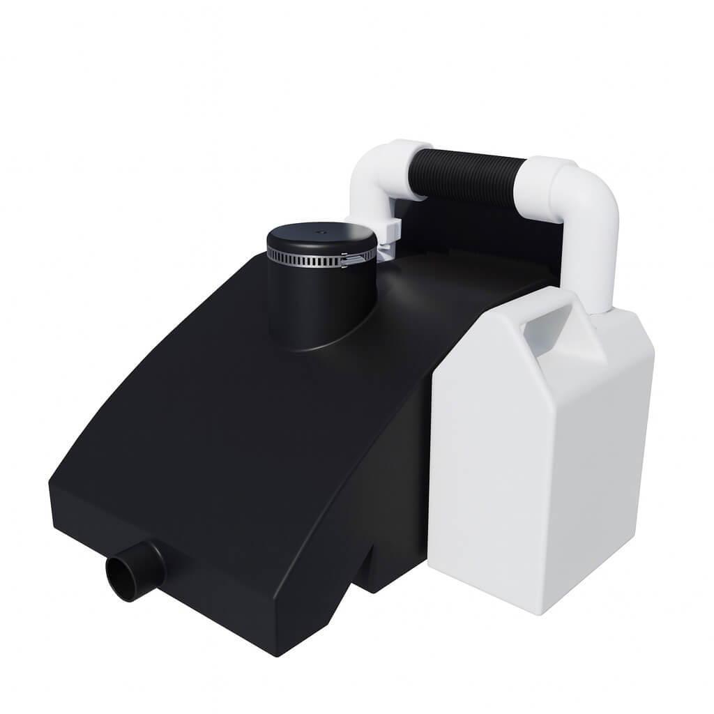 Grease Guzzle HDPE 12 Litre Mini Automatic Grease Trap - P-P12AUTO