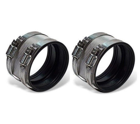 Grease Trap Couplings - 85mm (2 Pack)