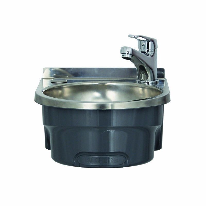 Mechline BasiX BSX-300-ML Hand Wash Station With Single 3 Inch Lever Tap And Manual Mixer