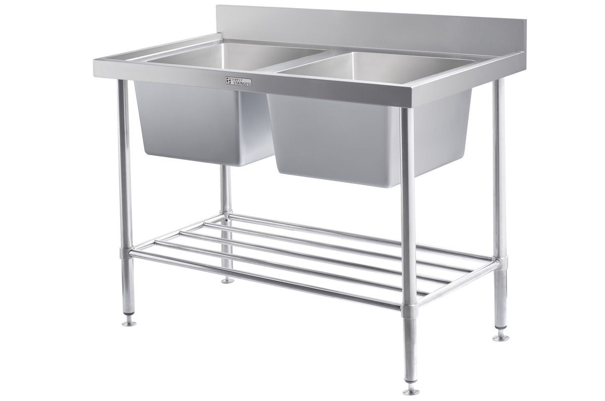 Simply Stainless Double Bowl Sink - SS061500