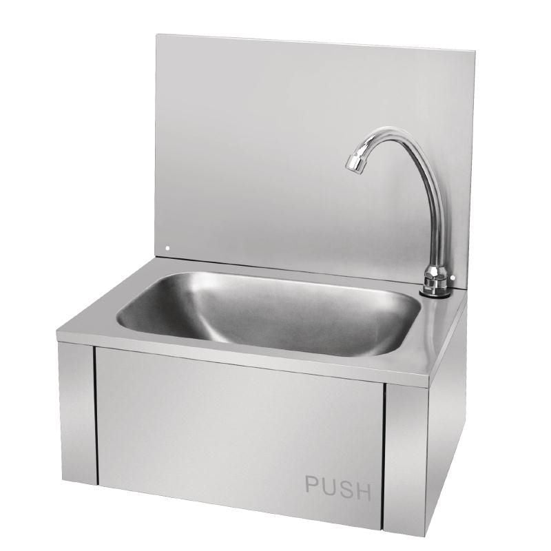 Vogue Stainless Steel Knee Operated Sink - GL280