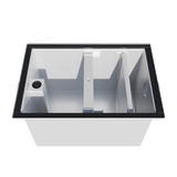 Commercial Grease Trap Epoxy Coated Steel 13 Litre Capacity - 4KGB
