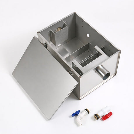 Stainless Steel Grease Trap – 37 Litre Commercial Grease Separator & Interceptor | 37KGB-SS Grease Traps / Interceptors - Stainless Steel Empire