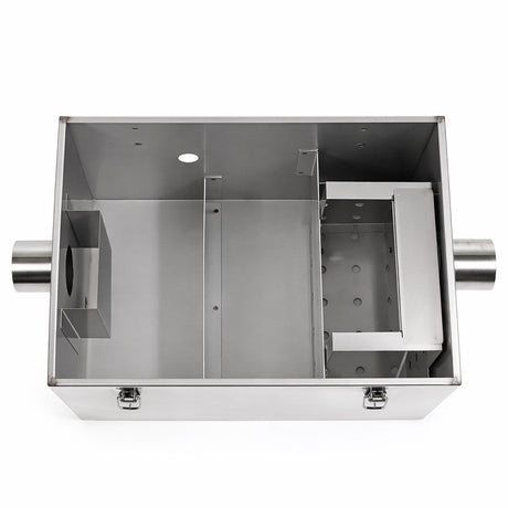 Stainless Steel Grease Trap – 135 Litre Commercial Grease Separator & Interceptor | 135KGB-SS Grease Traps / Interceptors - Stainless Steel Empire