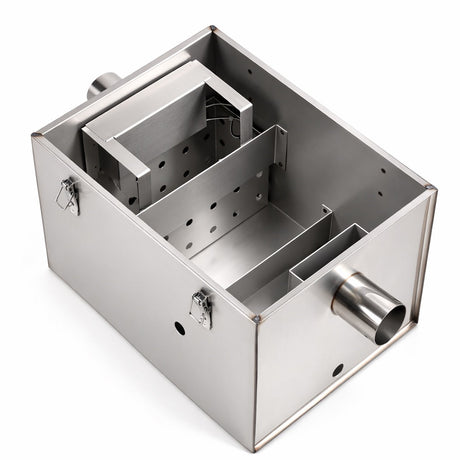 Stainless Steel Grease Trap – 37 Litre Commercial Grease Separator & Interceptor | 37KGB-SS Grease Traps / Interceptors - Stainless Steel Empire