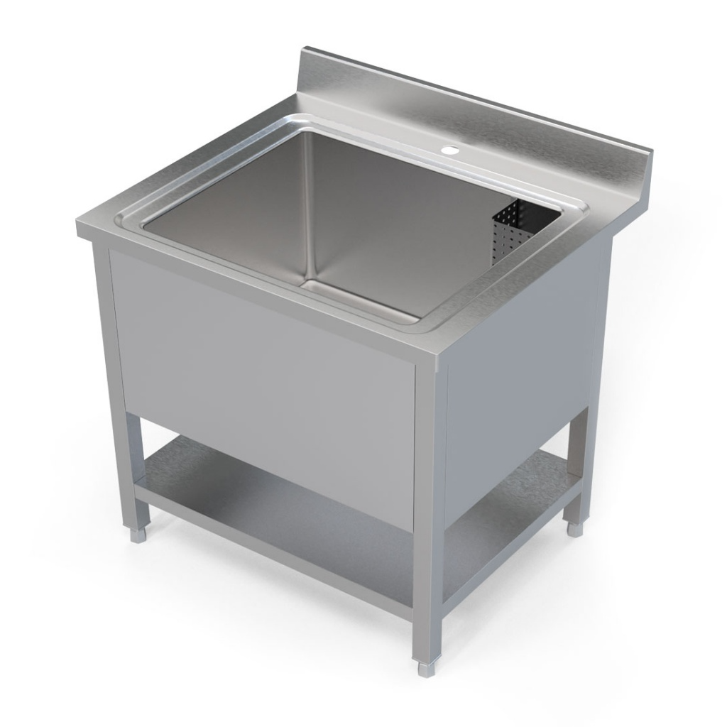 Stainless Steel Single Pot Wash Catering Sink