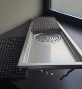 Empire Kitchen Drainage Floor Gully and Grid Fixed Horizontal 300 x 300mm - EM-D-021
