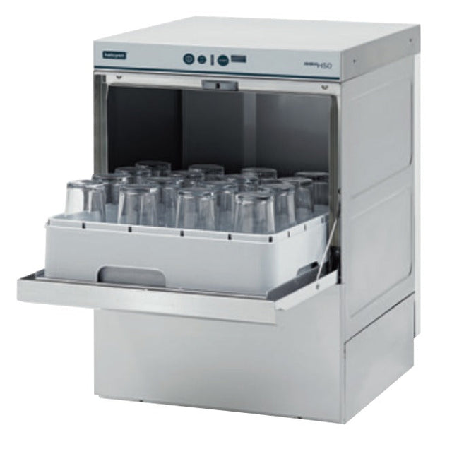 Maidaid Halcyon Amika AMH50 Undercounter Glasswasher with Rinse Aid - AMH50