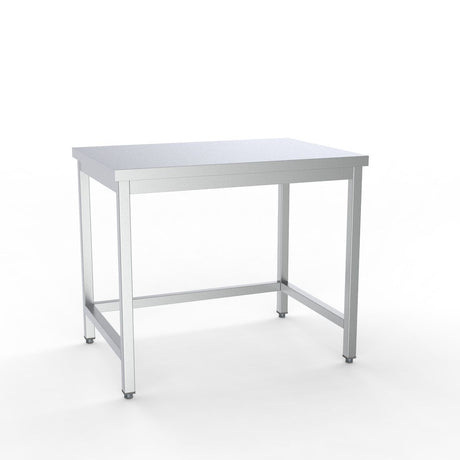 Combisteel Full 430 Stainless Steel 600 Line Worktable 1000mm Wide - 7333.0008