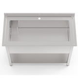Empire Stainless Steel Extra Wide Single Pot Wash Catering Sink 1200mm - EMP-PW1200