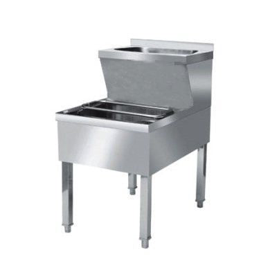 Empire Stainless Steel Janitorial Double Bowl Sink