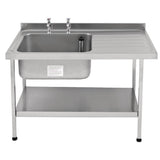 Franke Self Assembly Stainless Steel Sink Left Hand Bowl 1500x 650mm - P367