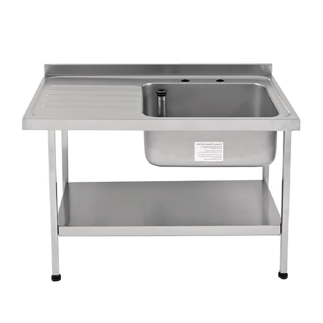Franke Self Assembly Stainless Steel Sink Right Hand Bowl 1200x 650mm - P366