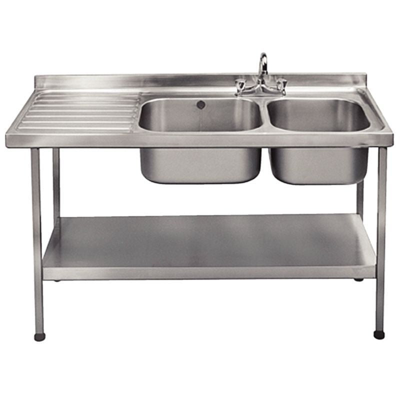 Franke Self Assembly Stainless Steel Sink Right Hand Bowl 1500x 600mm - P052