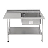 Franke Self Assembly Stainless Steel Sink Right Hand Bowl 1500x 650mm - P368