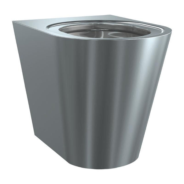Franke Sissons Floor Stand Toilet Stainless Steel - CN393