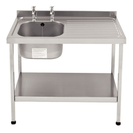 Franke Stainless Steel Sink Left Hand Bowl 1000x 600mm - DN600