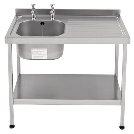 Franke Stainless Steel Sink Left Hand Bowl 1200x 600mm - DN614