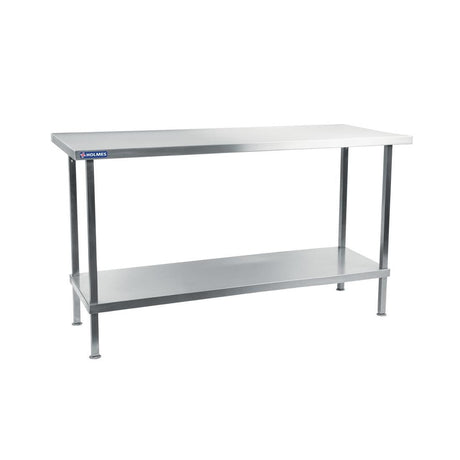 Holmes Self Assembly Stainless Steel Centre Table 1500mm - DR356
