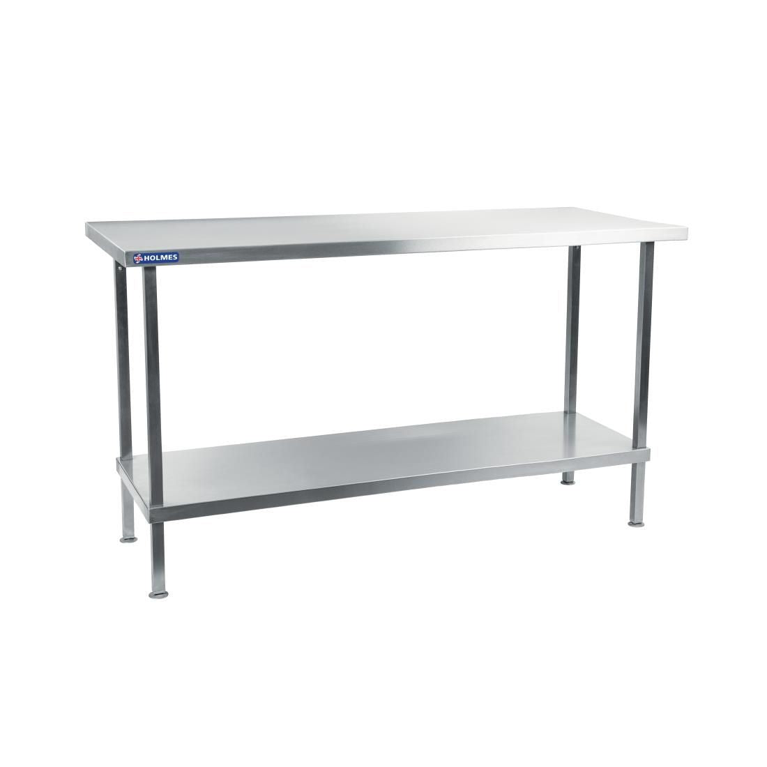Holmes Self Assembly Stainless Steel Centre Table 600mm - DR347