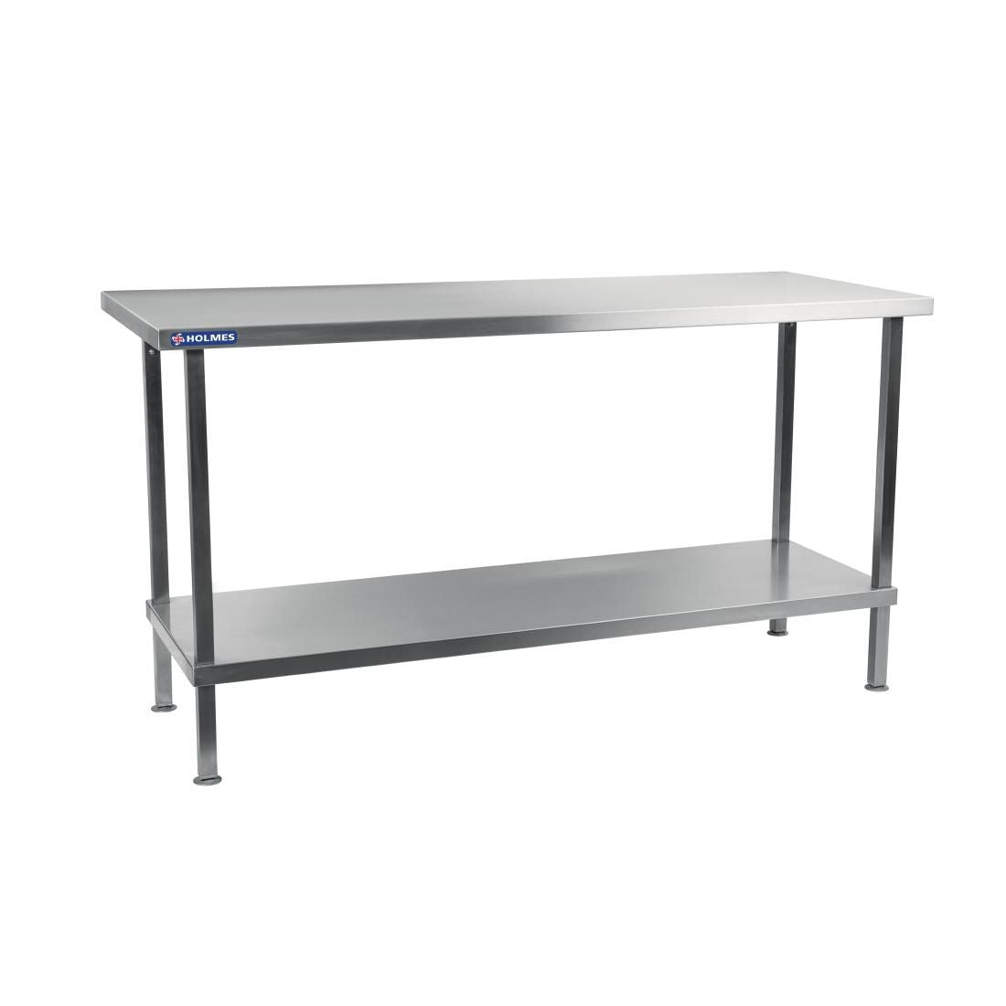Holmes Stainless Steel Centre Table 2100mm - DR046
