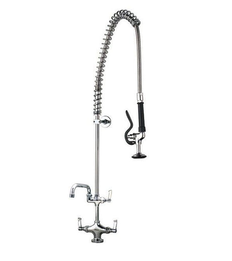 Mechline AJPR20 Aquajet 20 Deck Mounted Pre-Rinse Spray Arm With Add-on Faucet - AJPR20-ST-BF1-S