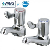 Mechline CaterTap 1/2-inch Deck mounted Basin Taps With 3 Inch Levers - WRCT-500BL3