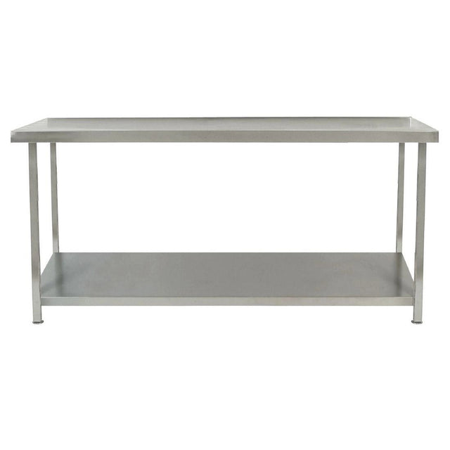Parry Fully Welded Stainless Steel Centre Table with Undershelf 1500x600mm - DC595