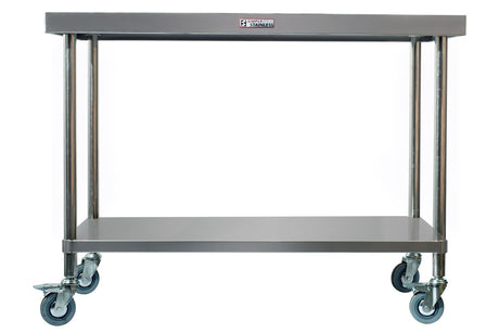 Simply Stainless Centre Table with Castors - SS030600