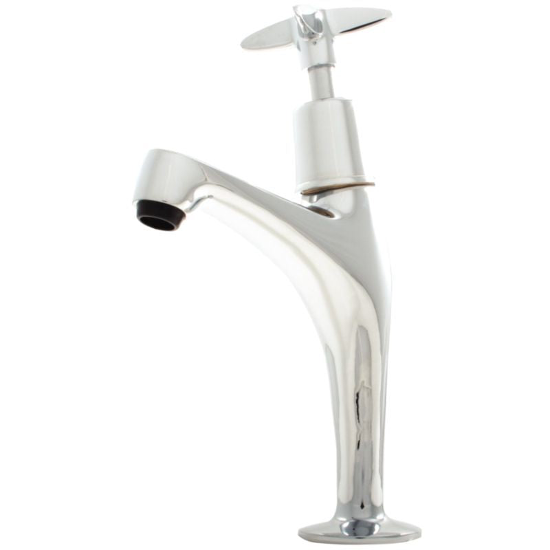 Vogue Basin Pillar Cross-Head Sink Taps (2 Pack) - Y572