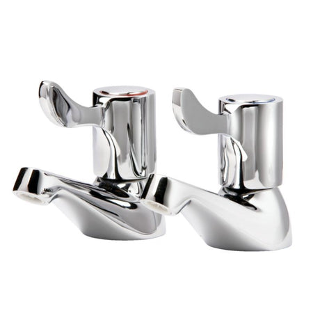 Vogue Lever Basin Taps (2 Pack) - CC344