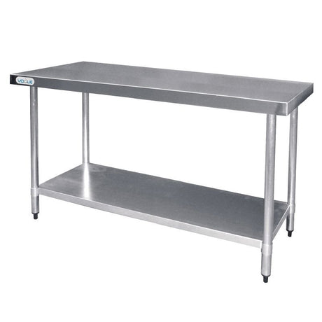 Vogue Stainless Steel Prep Table 1500mm - T377